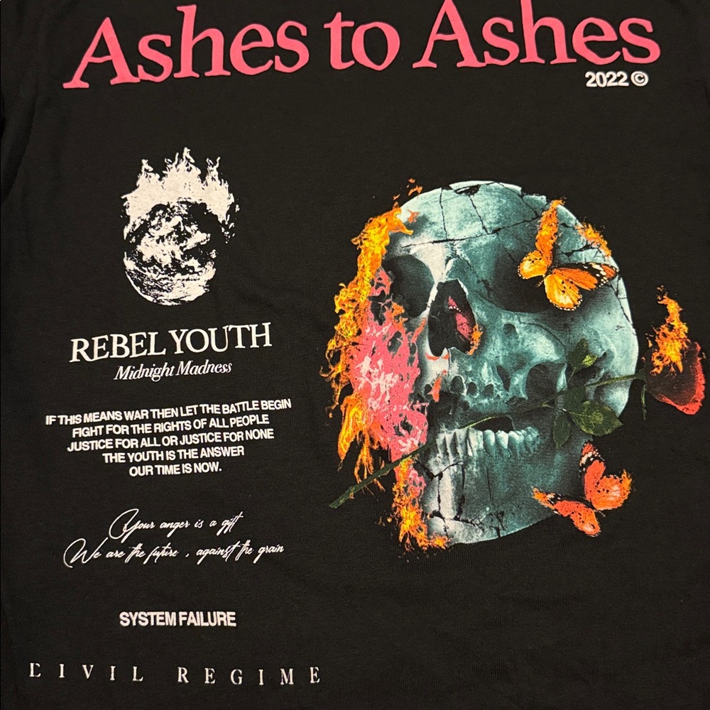 ☠️ 🥀 ☠️ •⚫️ Civil Regime x …Your Anger is a Gift Vibes ⚫️• 🥀 - Picture 3 of 8